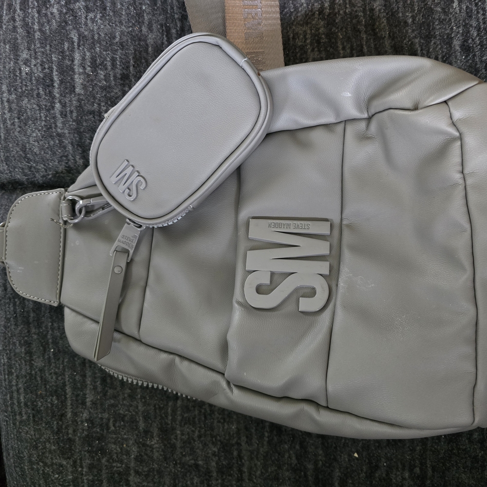 Steve Madden Gray Crossbody Bag